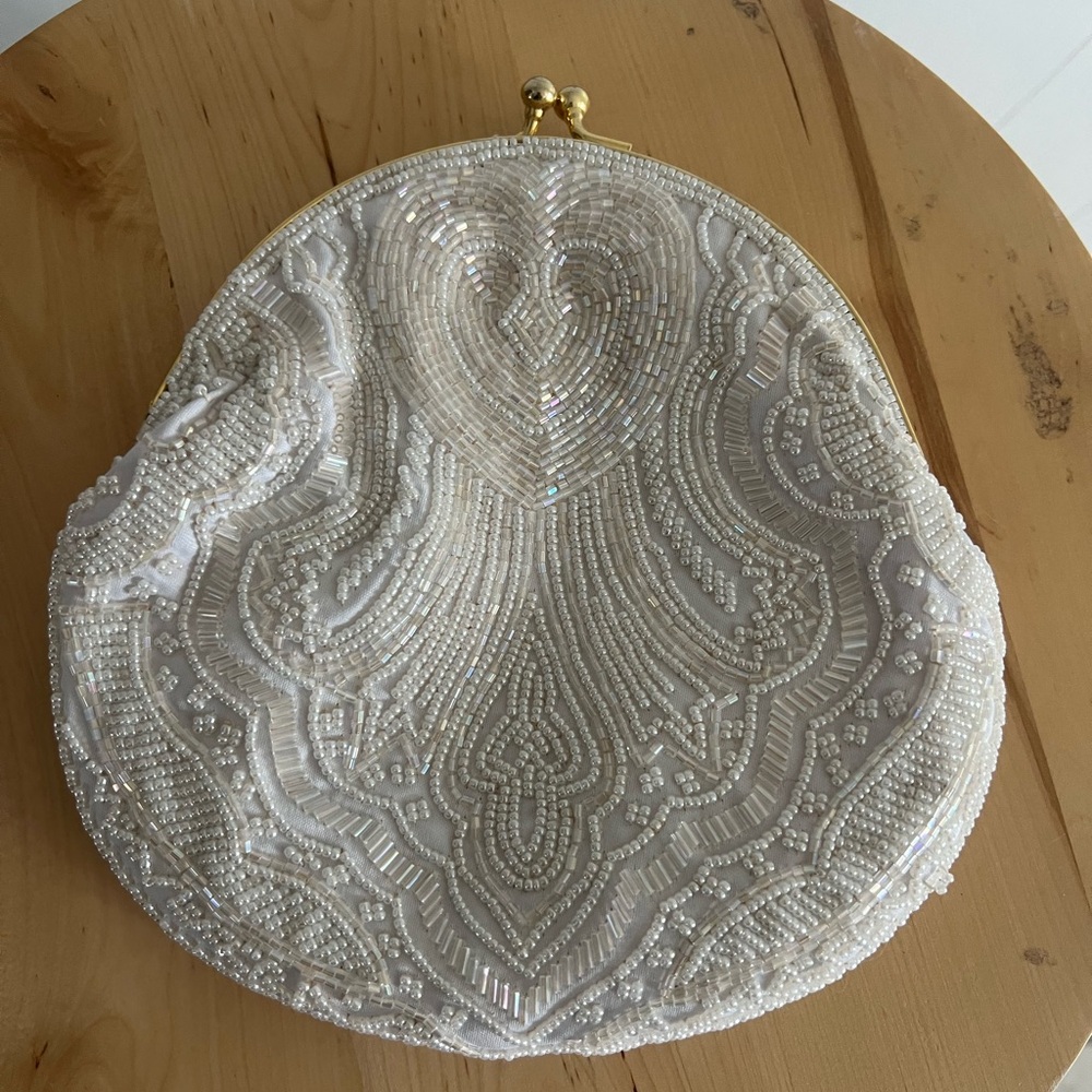 Elegant Beaded Clutch